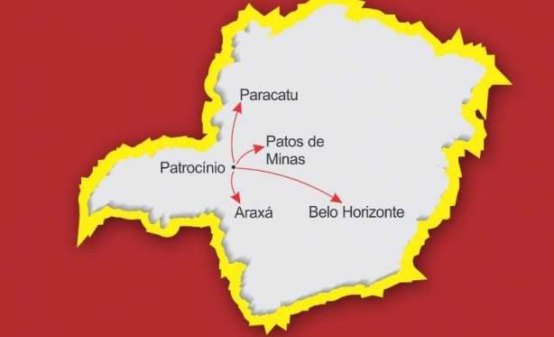 20/08 - Patrocnio passa a ter voos regulares para Belo Horizonte, Patos de Minas, Arax e Paracatu