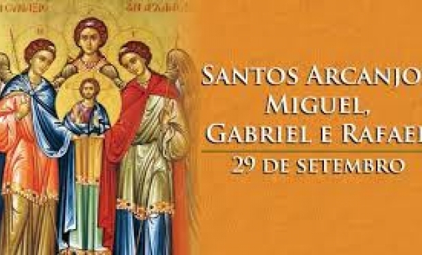 29/09 - Santos Arcanjos Miguel, Gabriel e Rafael