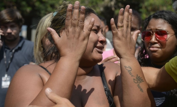 Rio: emocionada, viva diz que queria ter morrido ao lado do marido