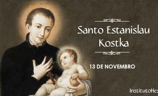 13/11 - Santo do Dia: Santo Estanislau Kostka