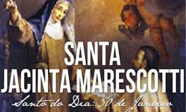 30/01 - Santo do Dia: Santa Jacinta Marescotti